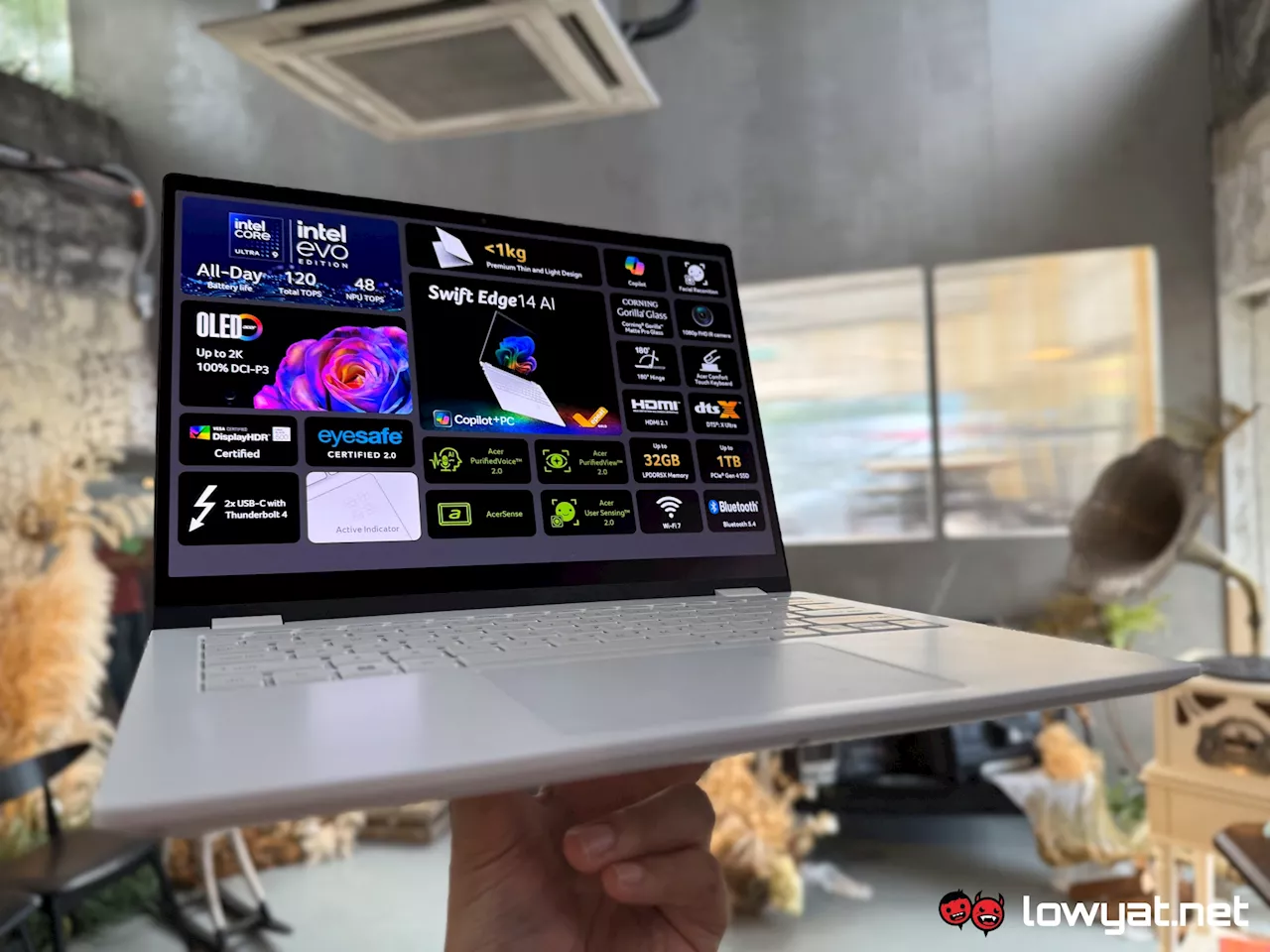 Acer Introduces Swift Edge 14 AI And New Swift Go Series Laptops