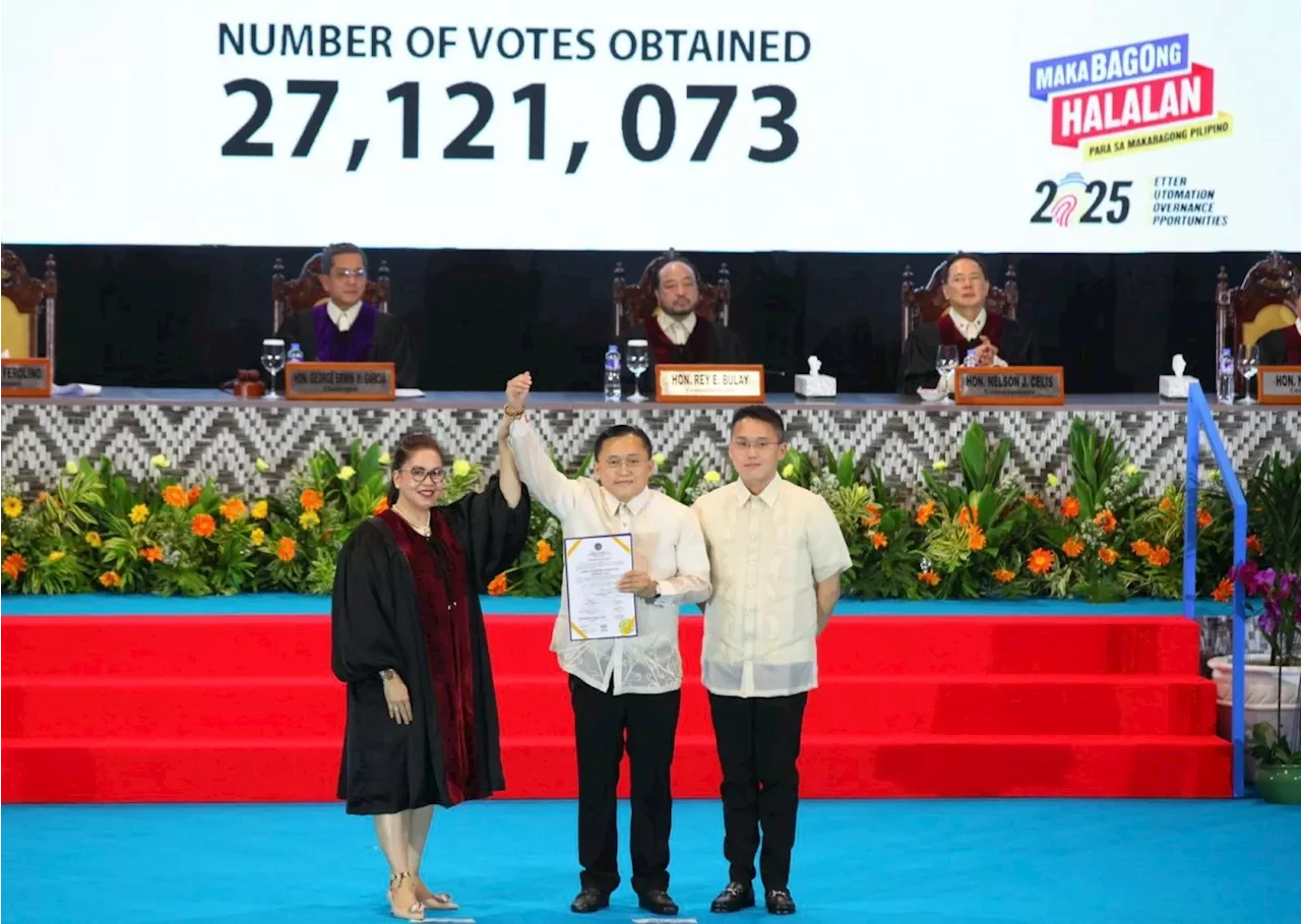Topnotcher Bong Go dedicates win to Digong; vows quality medical services, food security, safer streets