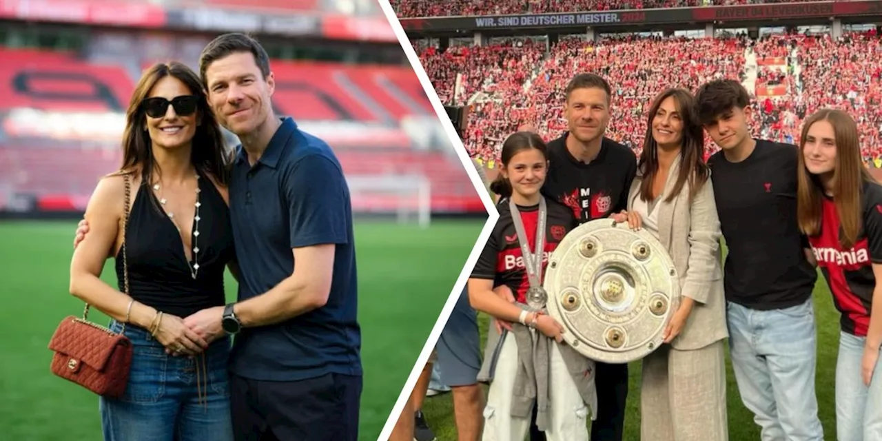 Bayer Leverkusen: Alonsos Frau Nagore verabschiedet sich emotional