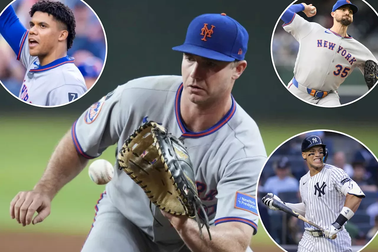Pete Alonso on new ex-Yankees teammates, Aaron Judge and all things Subway Series