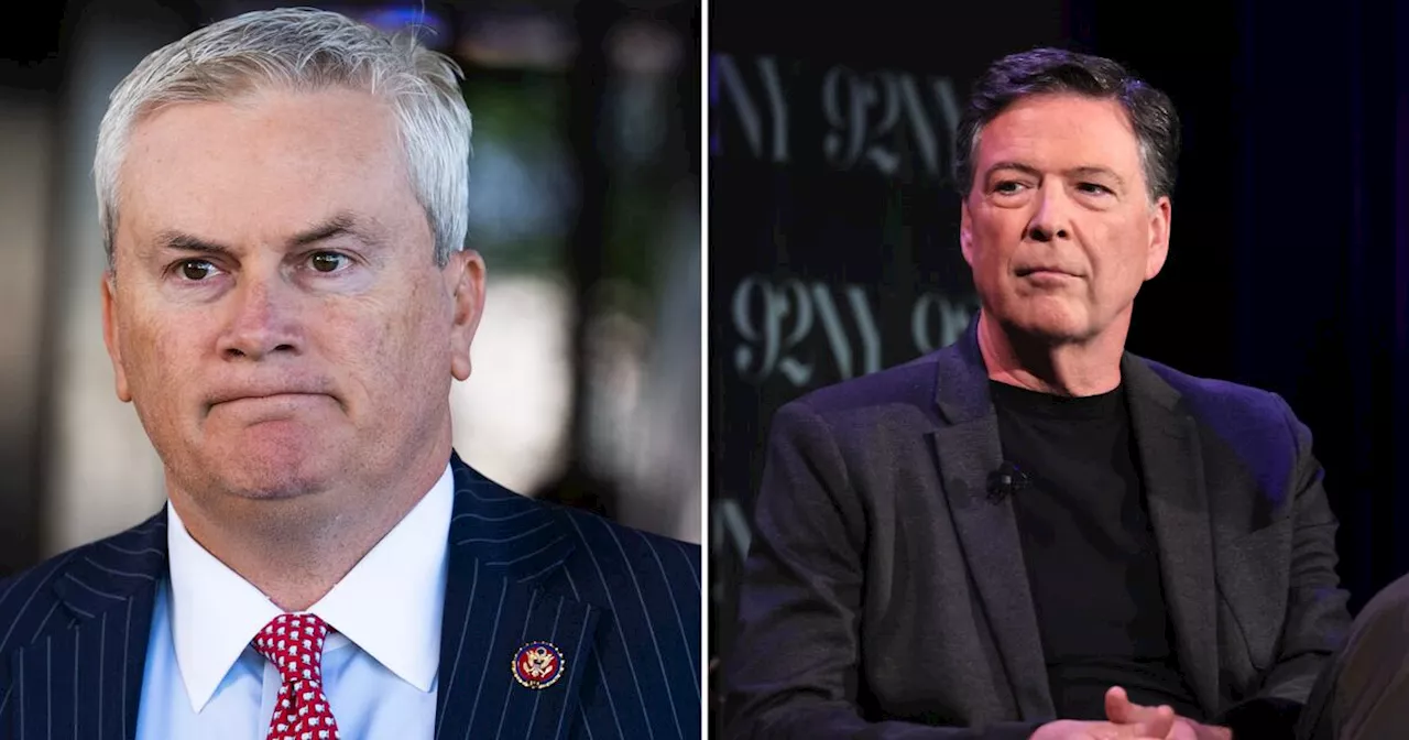 James Comer Accuses James Comey of ‘Trying to Jizz Up Some Type of Coup’