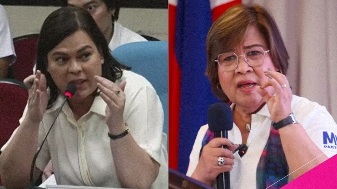 De Lima: VP Sara’s ‘bloodbath’ remark ‘toxic rhetoric’