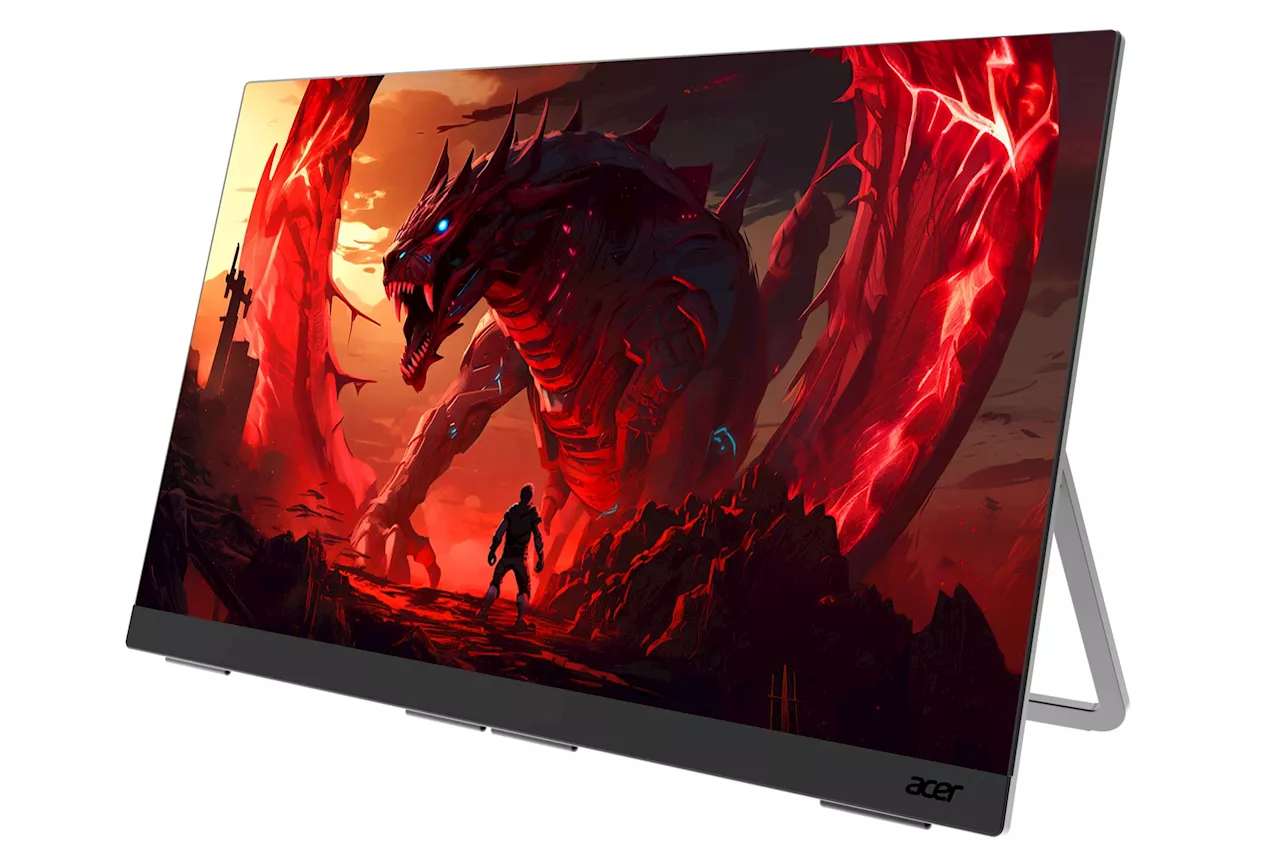 Acer Announces Nitro Google TV Monitors, A 4K Portable Monitor