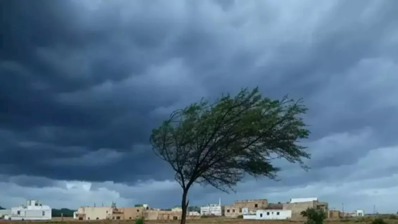 राजस्थान में बदला-बदला मौसम, 13 जिलों में आंधी और बारिश तो 6 जिलों में चलेगी लू; जानें अपने जिले का हाल