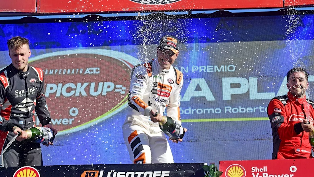 Gianini lidera el campeonato con dos triunfos sobre tres carreras