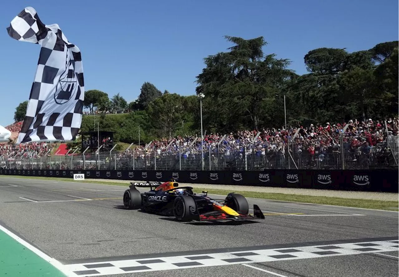 Motor racing-Verstappen wins at Imola as Red Bull celebrate 400 races