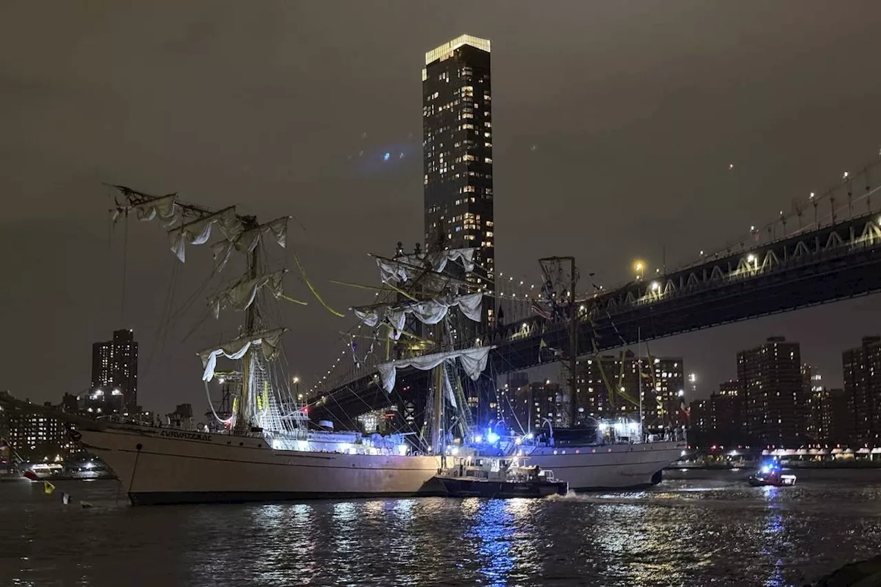 Two dead, 17 injured in Brooklyn Bridge ship crash