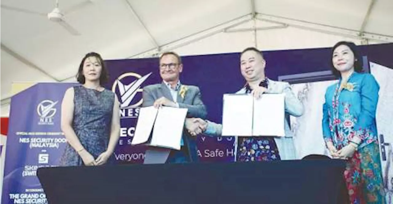 NES Security Door forges alliance with Swiss firm Skinrock, eyes innovation and export growth