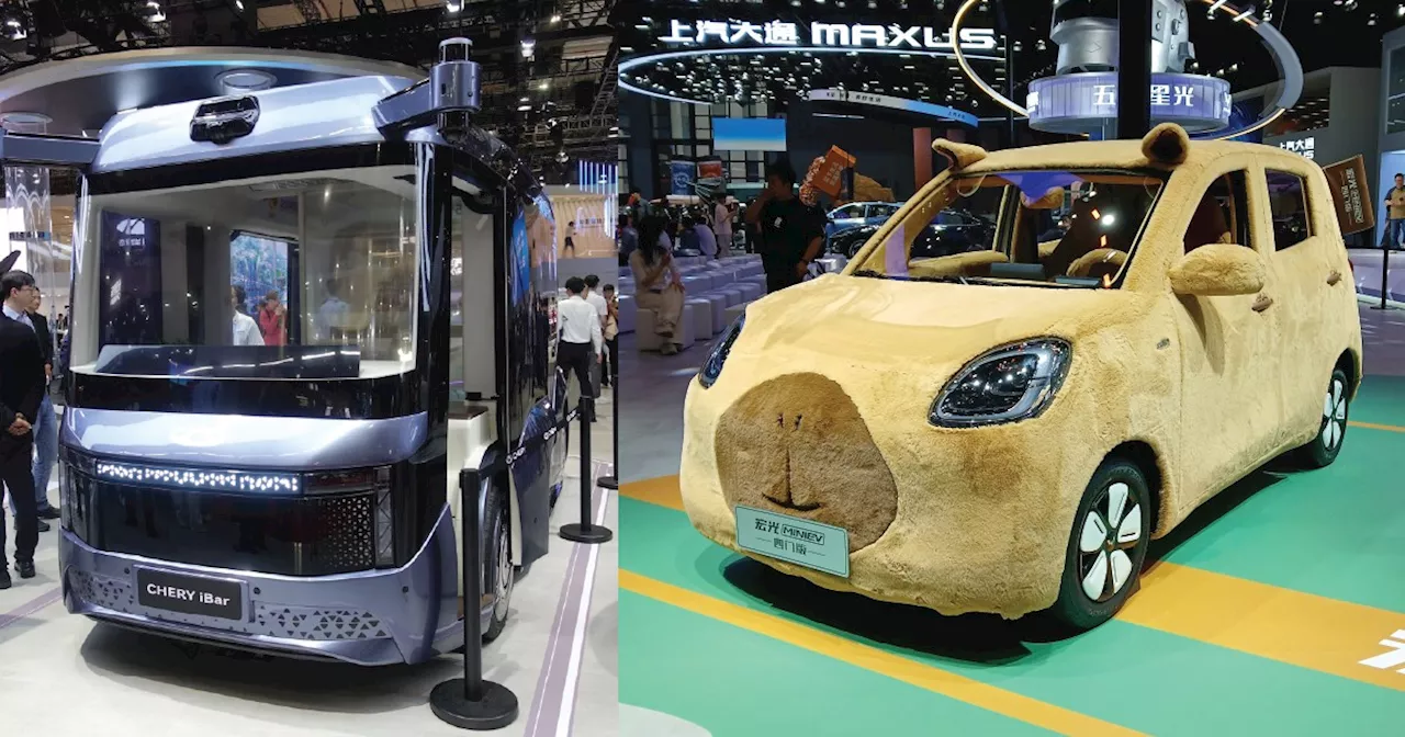 Furry capabara EVs, self-driving mini bar, and more - here are the wackiest cars we saw at Auto Shanghai 2025