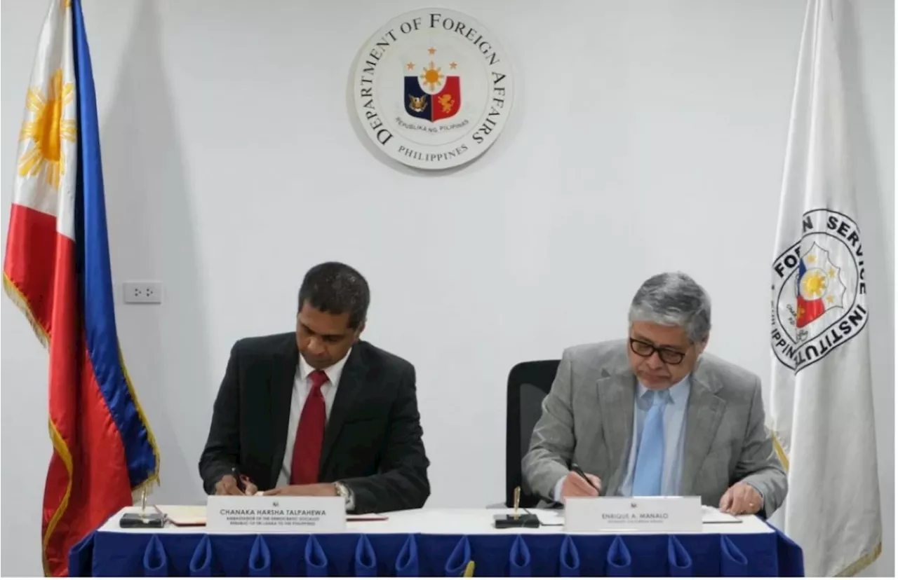 BIDTI Sri Lanka and FSI Philippines ink MOU on bilateral cooperation