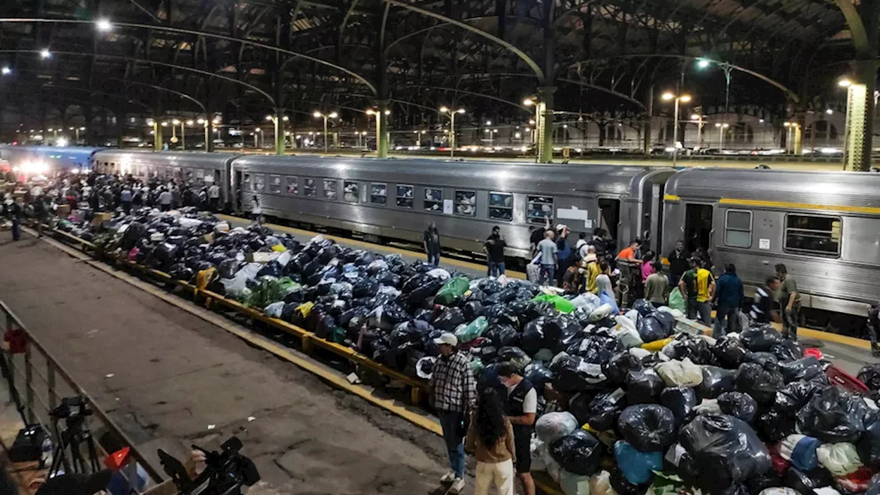 El Tren Solidario partirá mañana a Zárate y Campana con donaciones