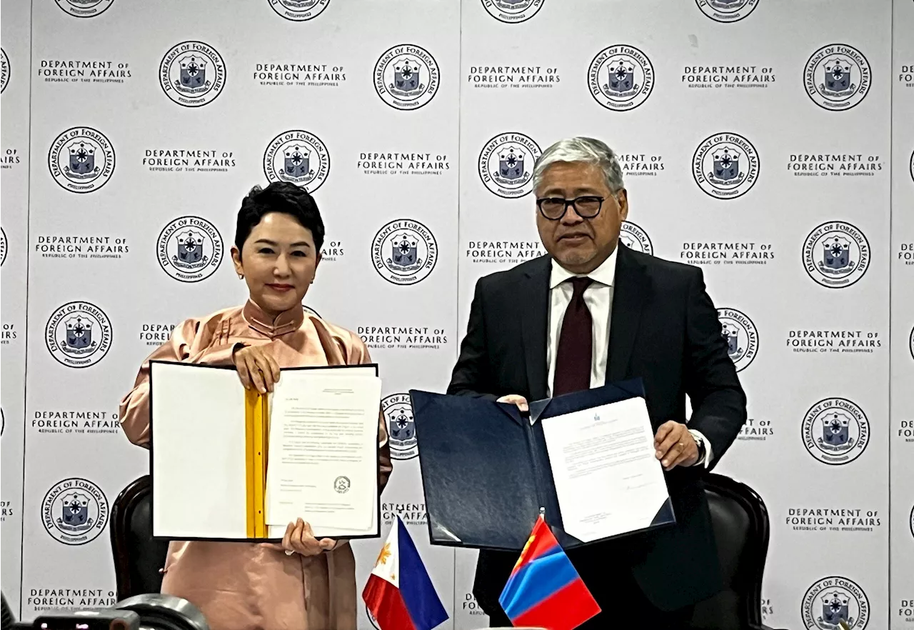 PH, Mongolia ‘affirm support’ for UNCLOS during minister’s Manila visit