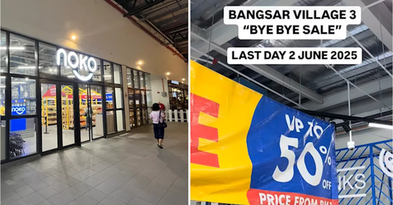 NOKO Bangsar's RM2 Store Is Closing Down In June, With A Clearance Sale Of Up To 50% Off