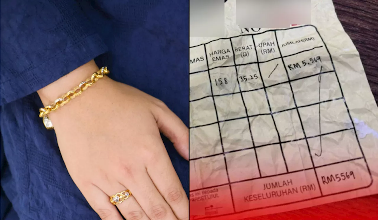 – Wanita Jual Gelang Emas Dibeli 7 Tahun Lalu Raih RM13,888!