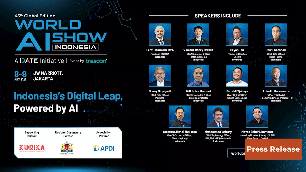 World AI Show Indonesia: Catalyst for Indonesia’s Digital Economic Transformation