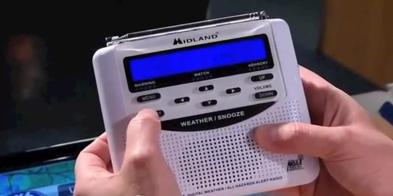 NOAA Weather Radios offline through Wednesday due to National Weather Service update
