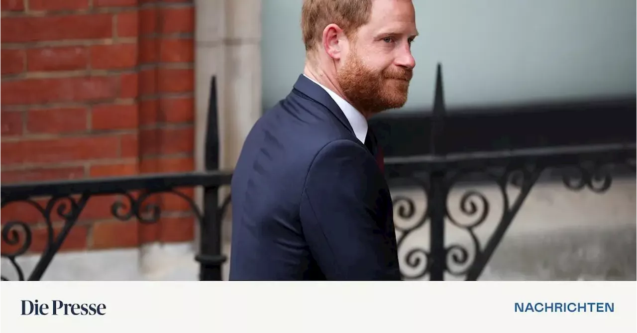 Niederlage für Prinz Harry in Prozess um Polizeischutz