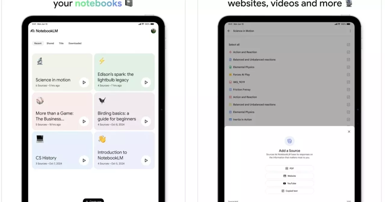 You can now pre-order the NotebookLM app on the App Store