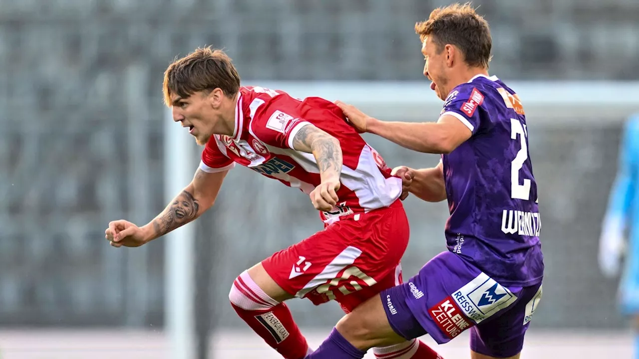 1:1 und Rot! Kein Sieger bei Janckers Klagenfurt-Debüt