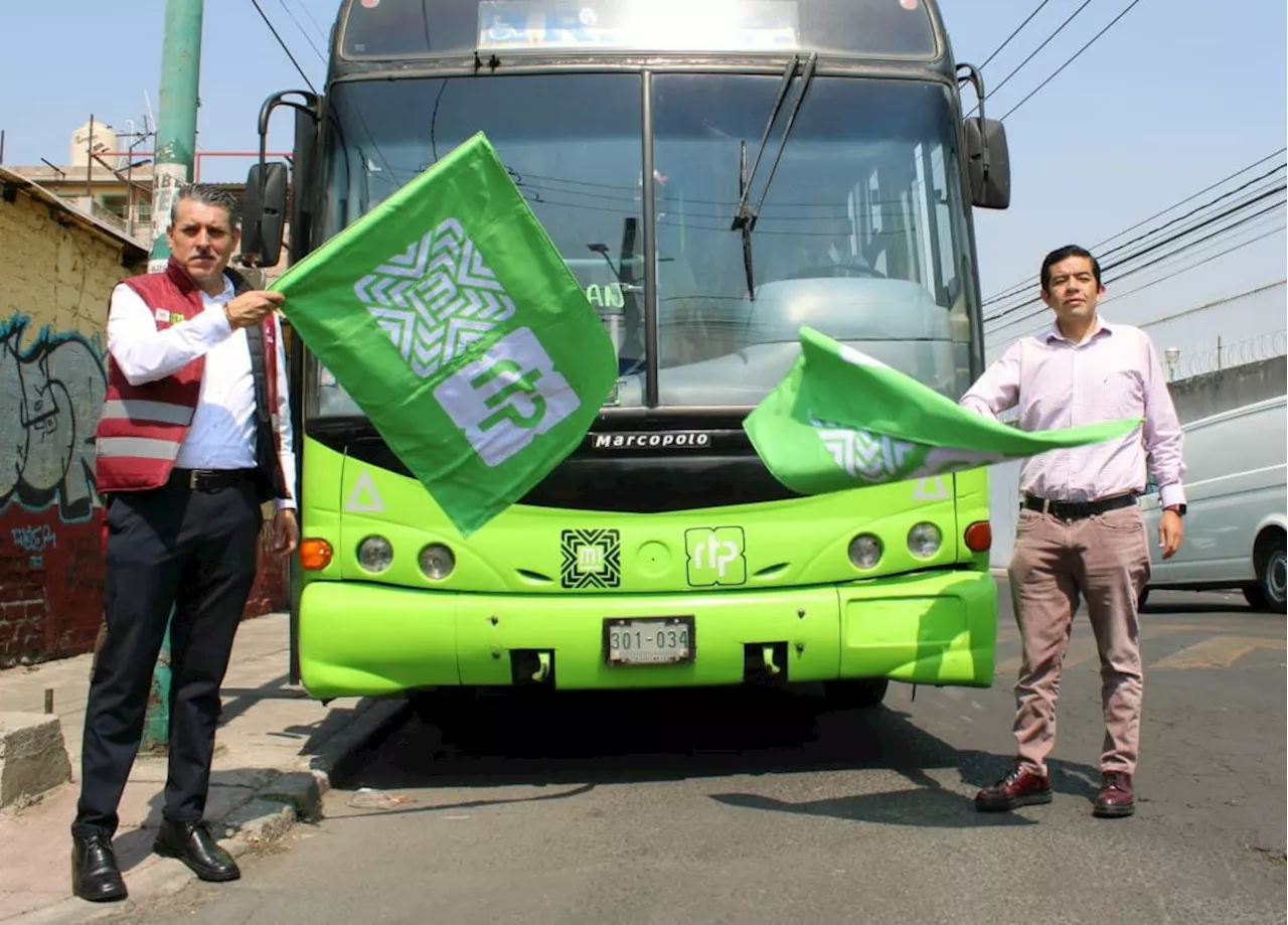 Nueva ruta de RTP conectará Agrícola Pantitlán con Metro Puebla y beneficiará a más de 69 mil personas al mes