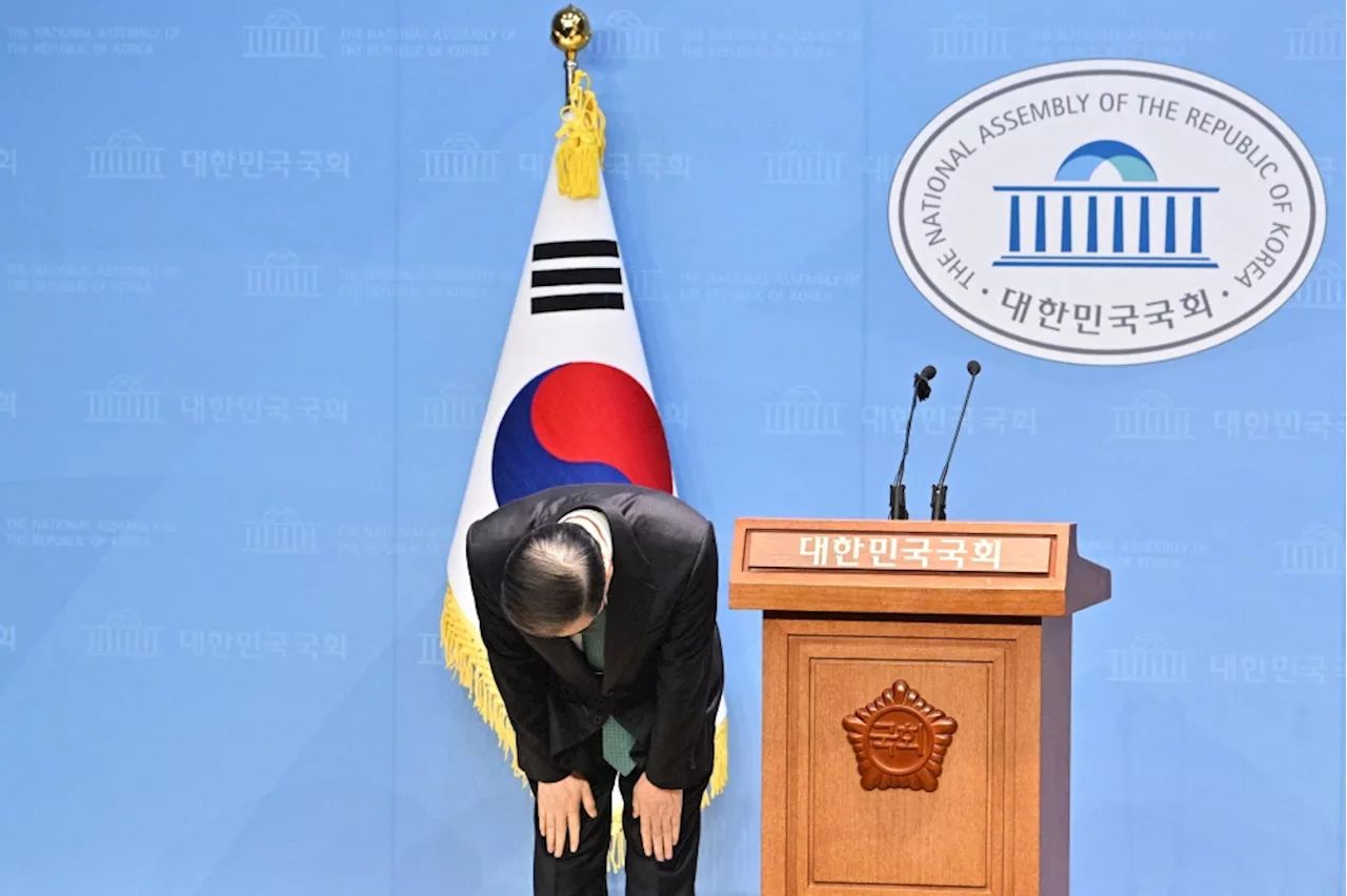 South Korea crisis deepens with election frontrunner retrial, resignations