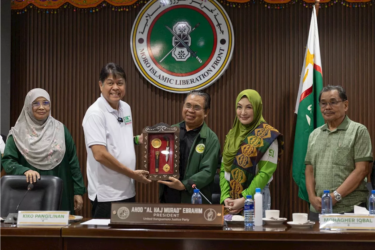 Pangilinan gains support of MILF political party