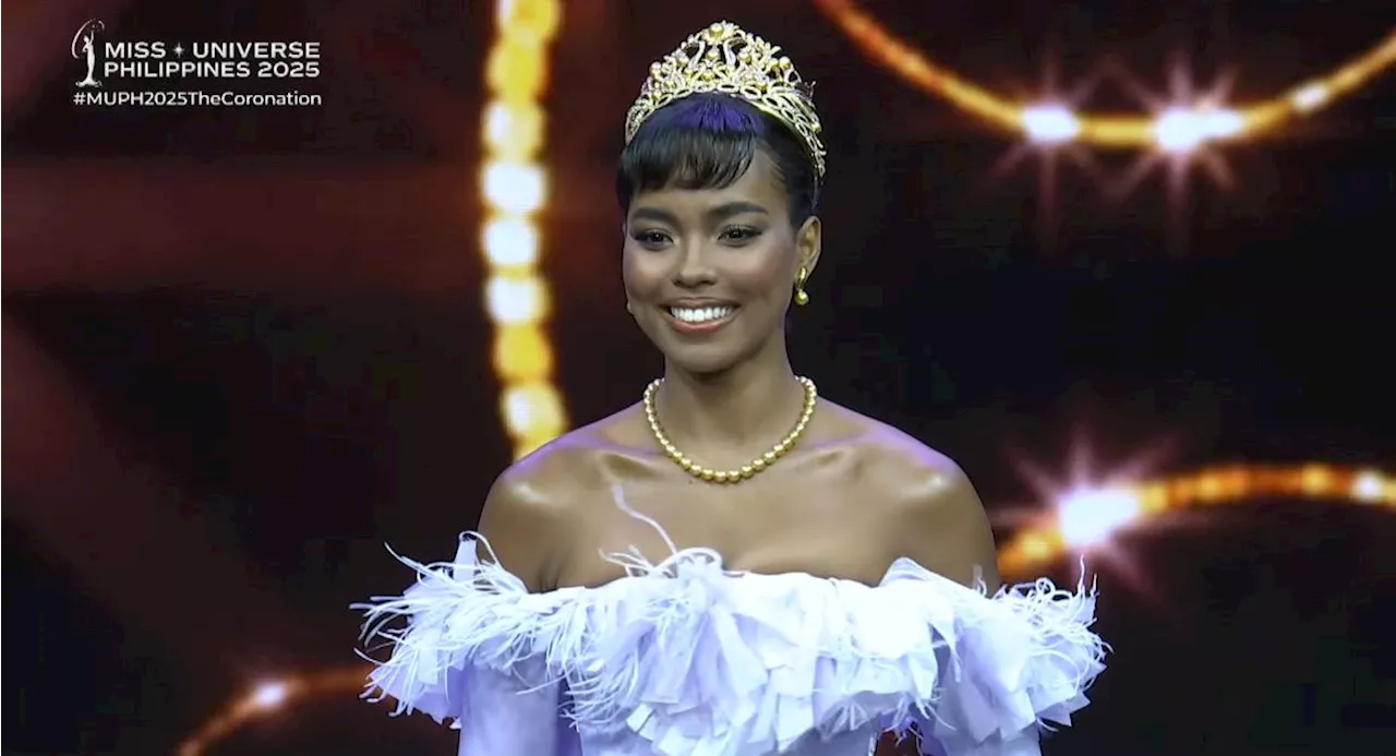 Chelsea Manalo takes final walk at Miss Universe Philippines 2025