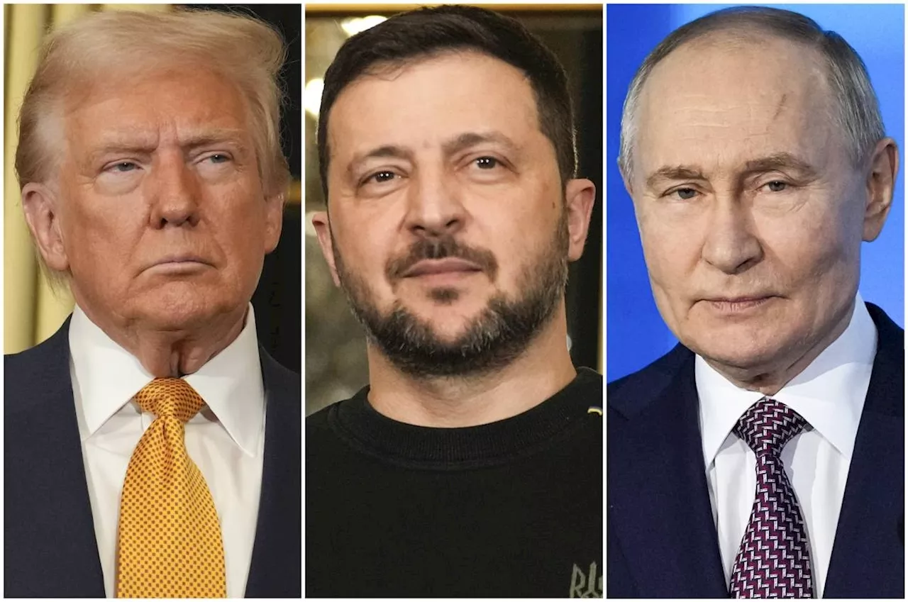 A US-led effort to end the war in Ukraine looks favorable to Russia, but mixed signals emerge