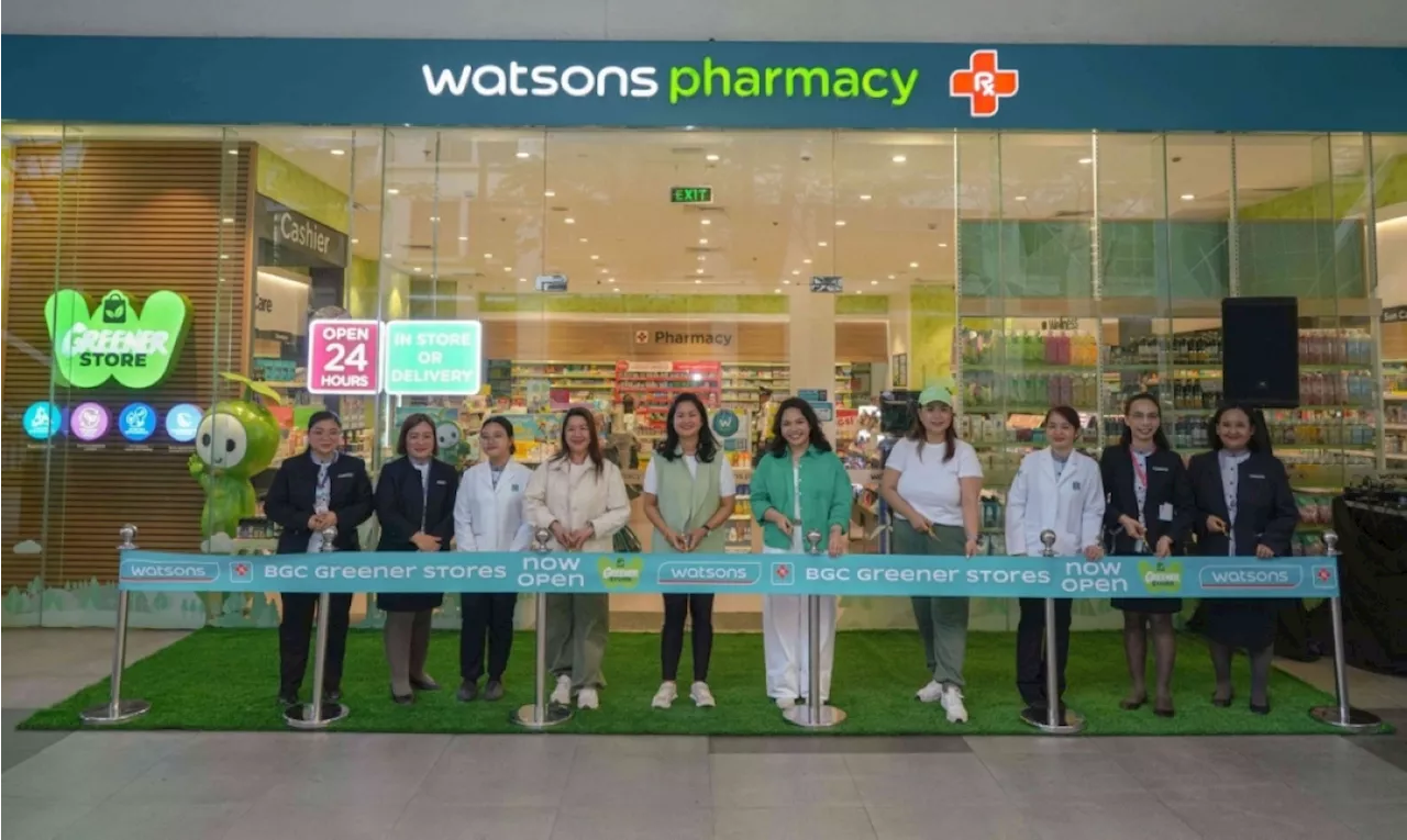 Watsons expands 'Greener Stores' in BGC