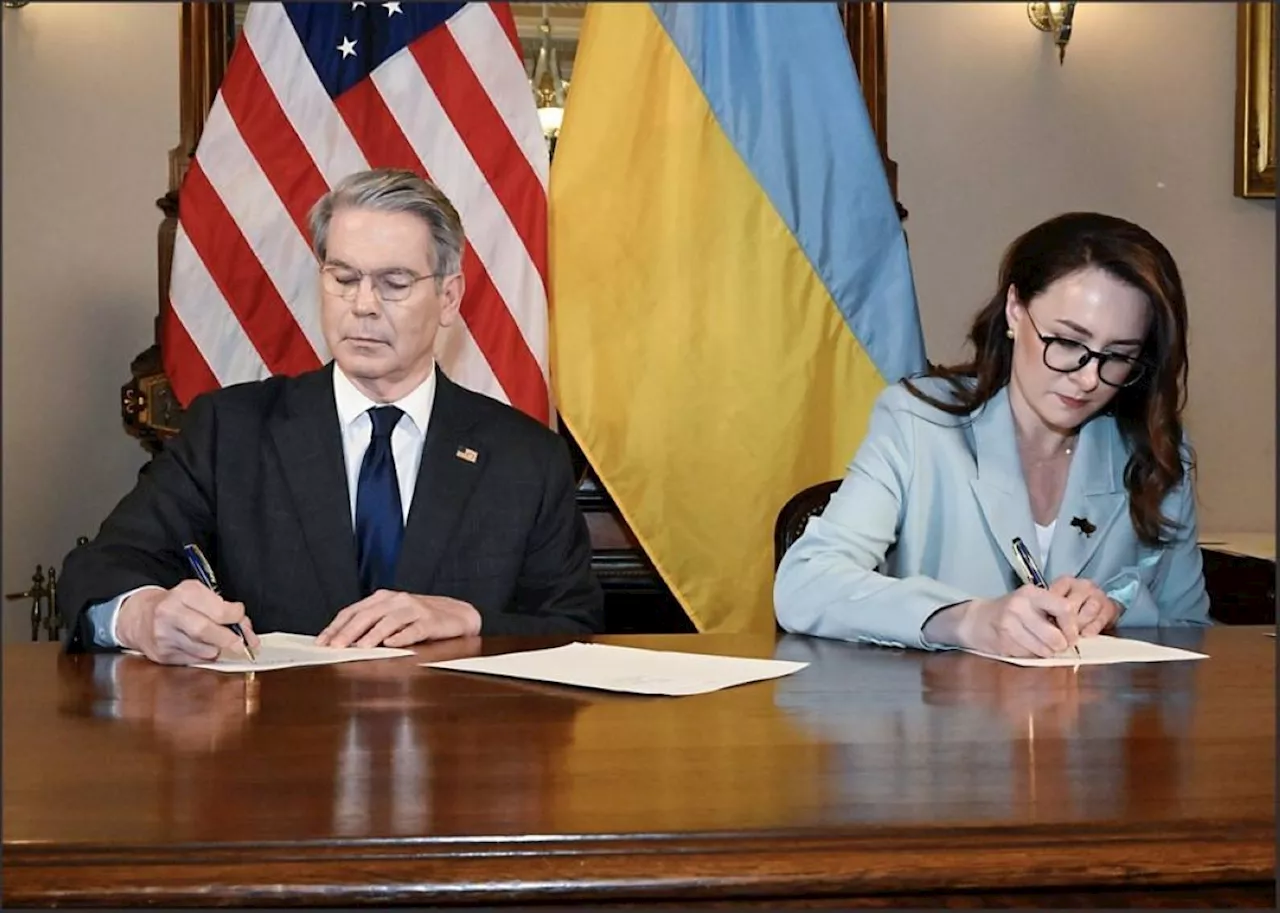 With minerals deal, Ukraine finds way to secure Trump support