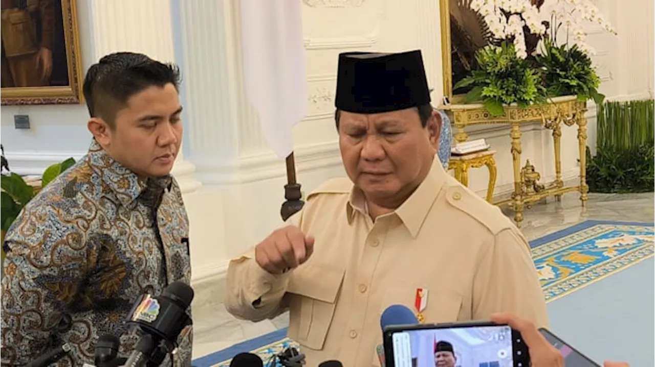 Kata Prabowo Kekayaan Indonesia Masih Banyak yang Bocor