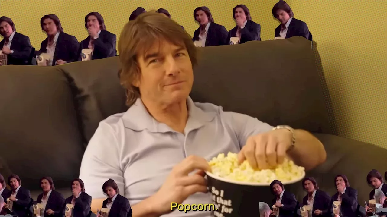 Tom Cruise Is A Movie Theater Popcorn Sicko