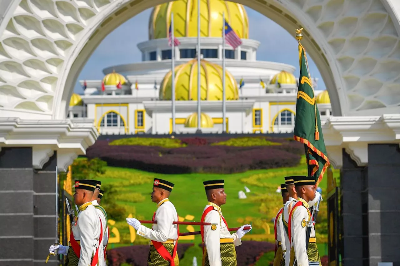 King presents appointment letters to three judges