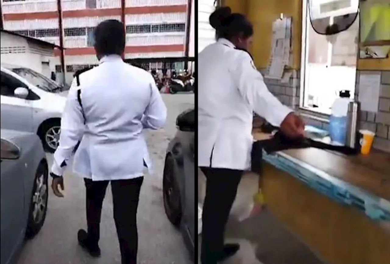 QuickCheck: Was a security guard detained for extortion at a hospital's parking lot?