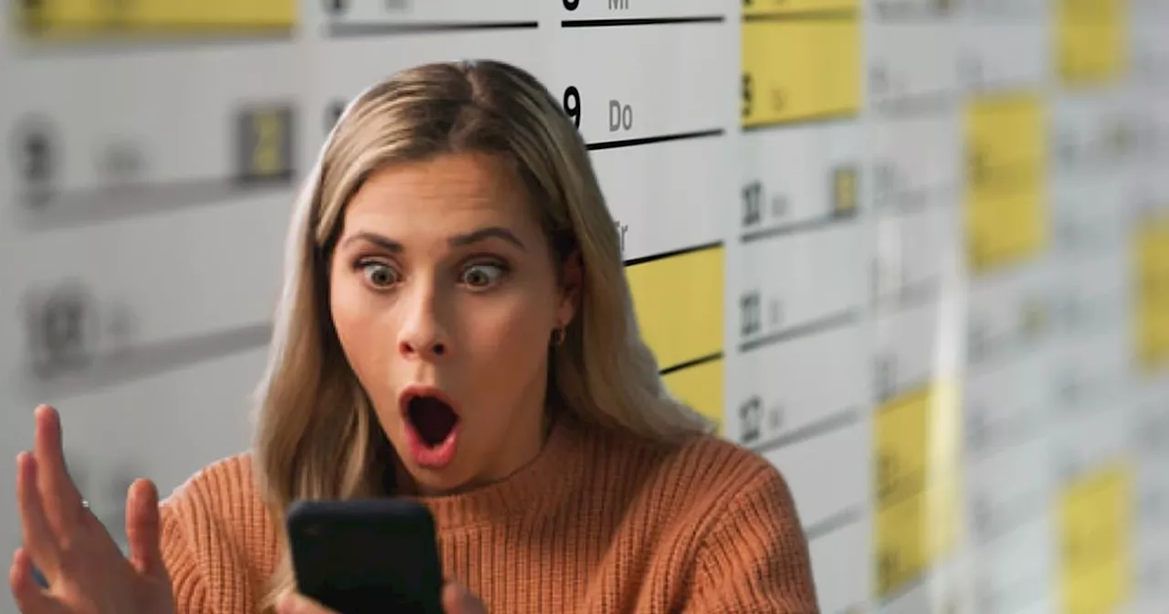 Usuarios de las redes sociales quedan en shock al descubrir que faltan 10 días en el calendario de iPhone