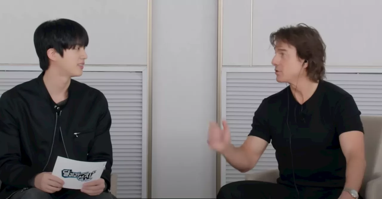 Jin of BTS and Tom Cruise tackle spy missions, film, and teamwork on 'Run Jin'