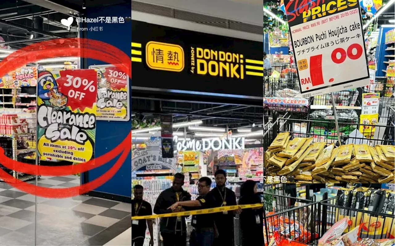 Don Don Donki Closing Another Outlet In Malaysia; Netizens Discuss Why