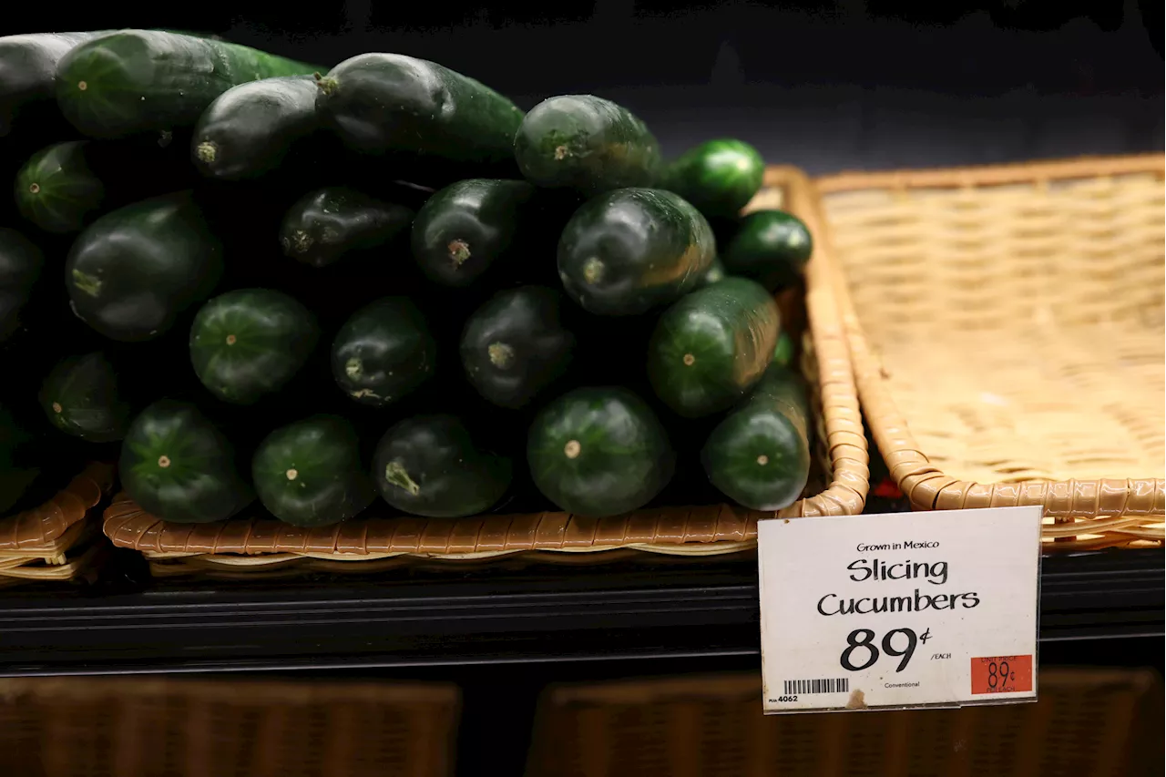 Cucumber Recall Map as Salmonella Outbreak Sparks Investigation