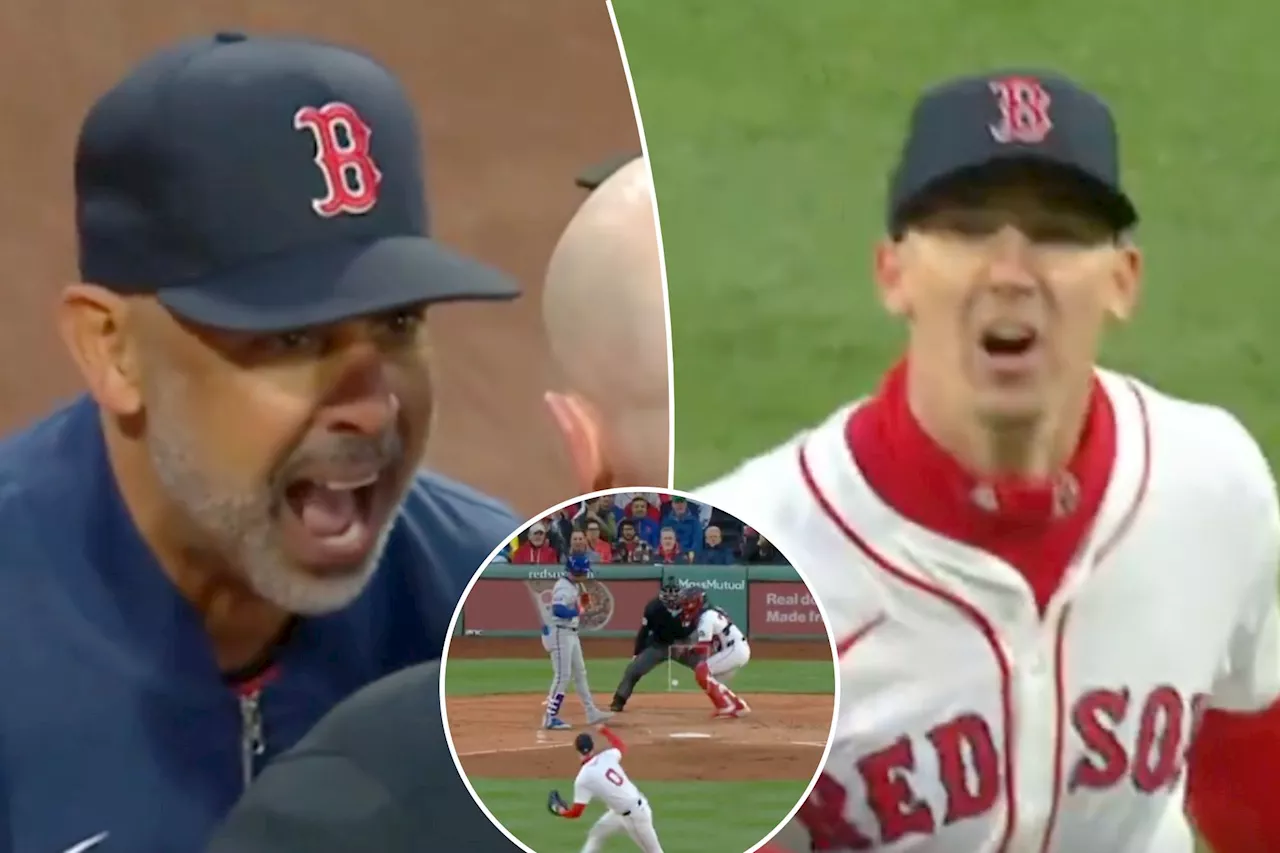 Walker Buehler, Alex Cora ejected after fiery argument over blown call against Mets
