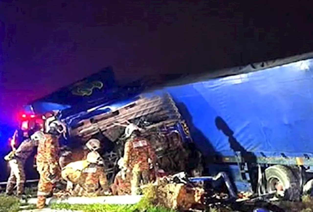 Trailer driver killed in highway crash