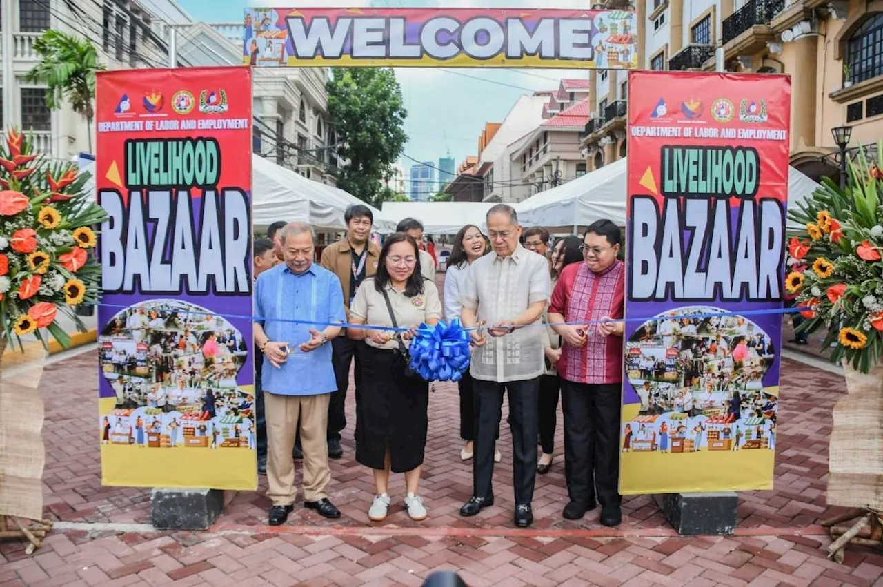 DoLE successfully holds livelihood bazaar