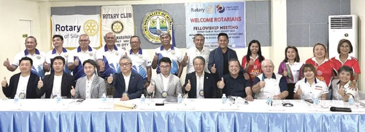 Negros Rotarians to strengthen ties with Japanese Rotarians