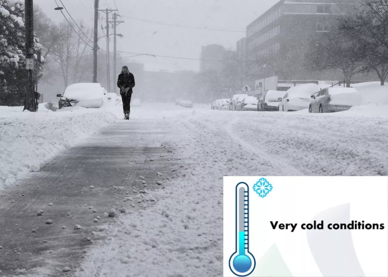 WEATHER: Disruptive SNOW and bitter cold to grip four provinces TODAY