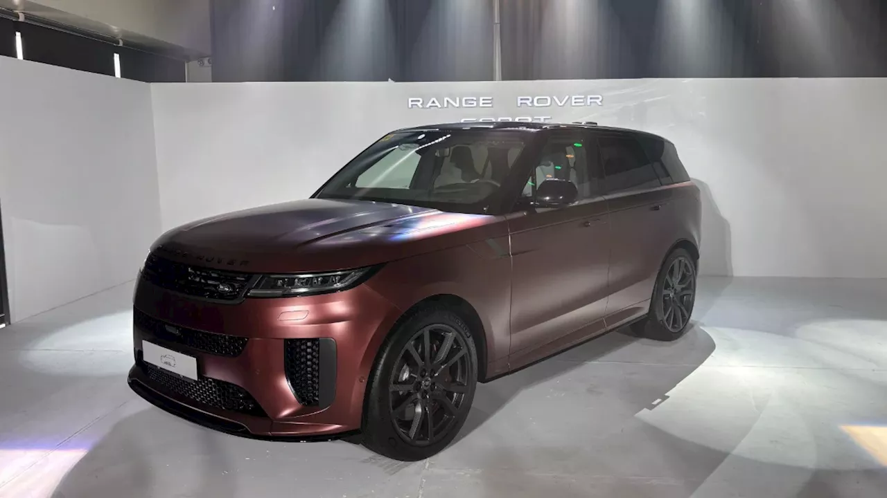 Behold, the Range Rover Sport SV Edition 2 and its P32.49-M price tag