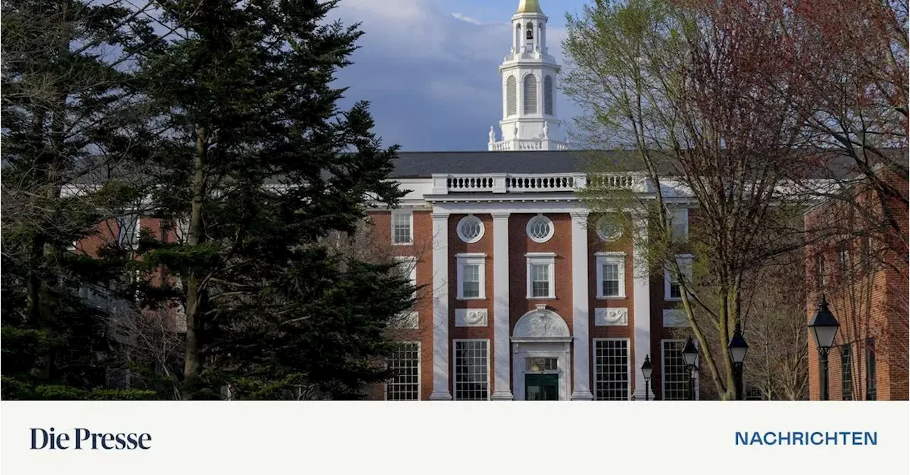 US-Regierung: Harvard darf keine internationalen Studenten mehr aufnehmen