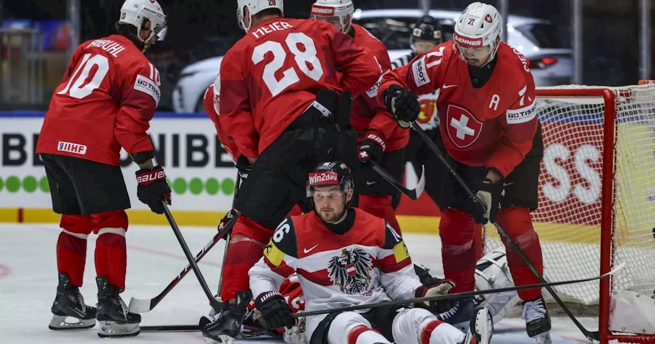 0:6 im Viertelfinale: Die Schweiz ließ Österreich keine Chance