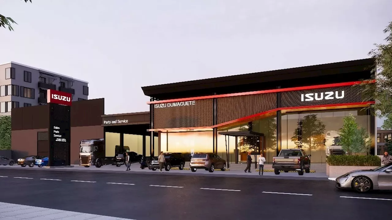 Isuzu begins construction of new Dumaguete showroom