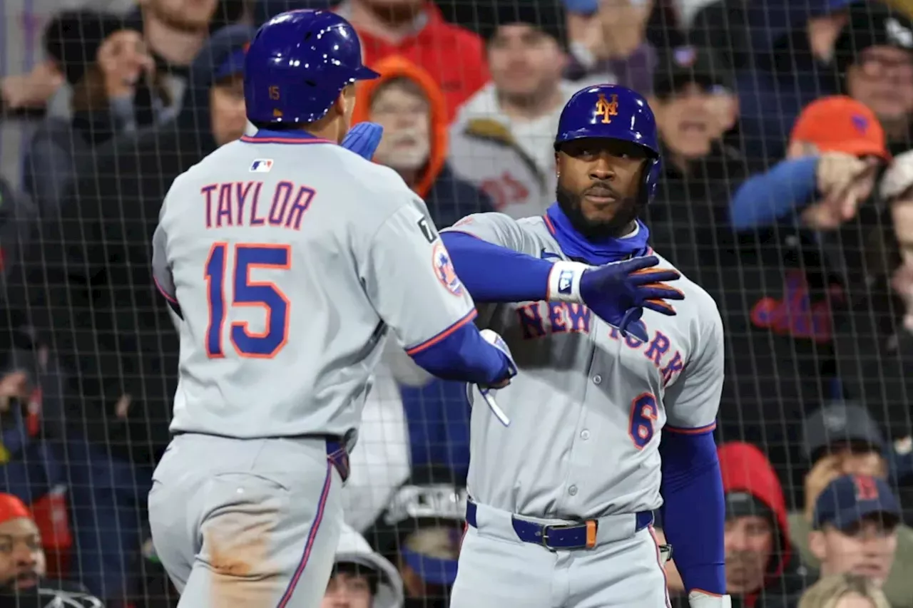 Mets' Starling Mate gets start in left field for first time in eight years