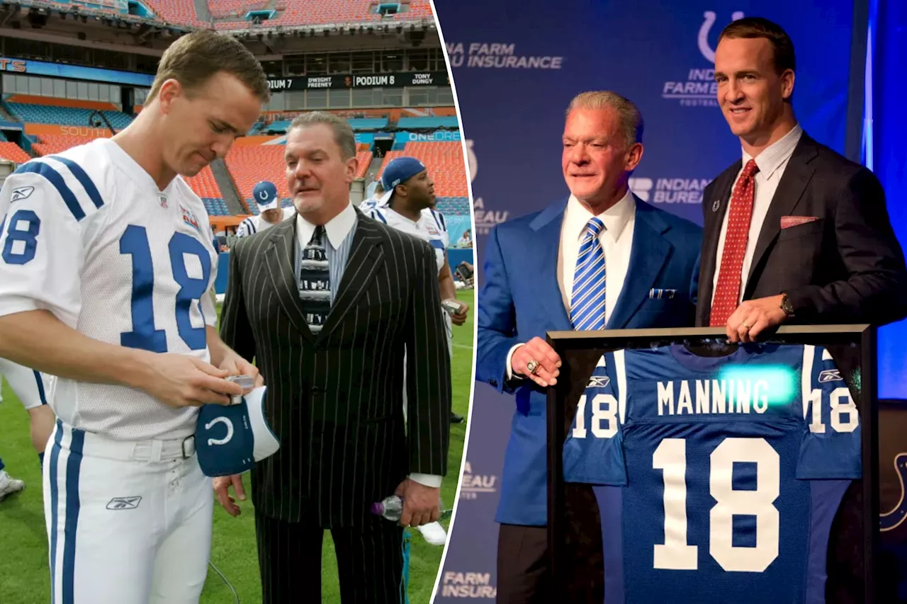 Peyton Manning 'heartbroken' over Colts owner Jim Irsay's death