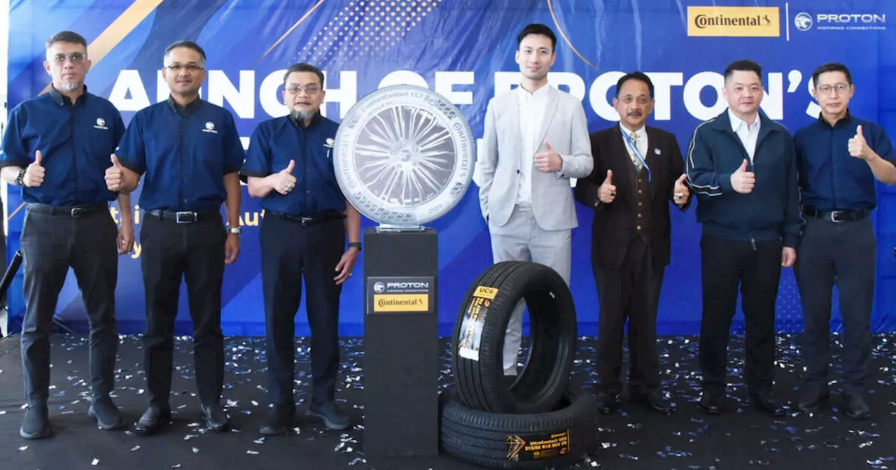 Proton partners with Continental Malaysia for tyre services at 60 outlets nationwide; from RM211 for Saga